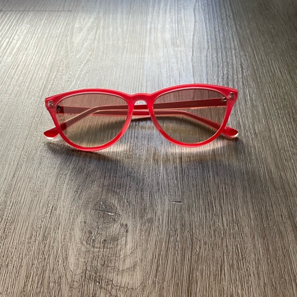 otra chika red small frame retro y2k statement cat eye sunglasses eyewear NEW - Picture 3 of 7